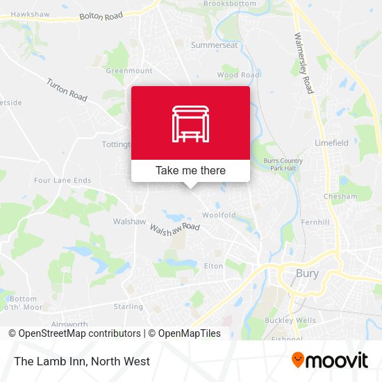 The Lamb Inn map