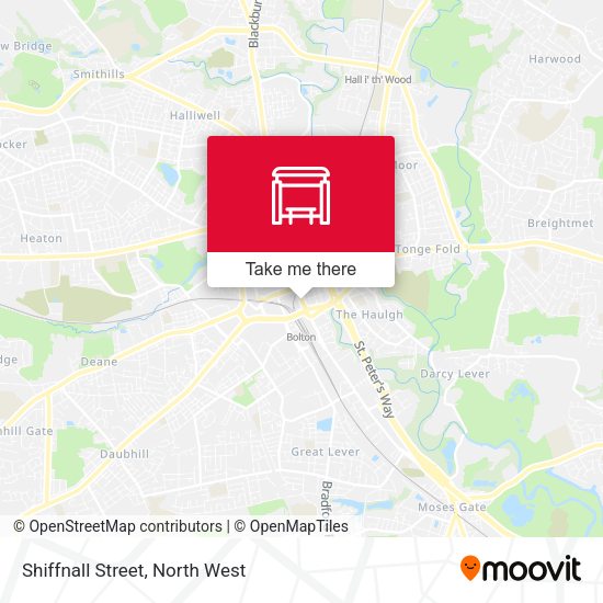 Shiffnall Street map