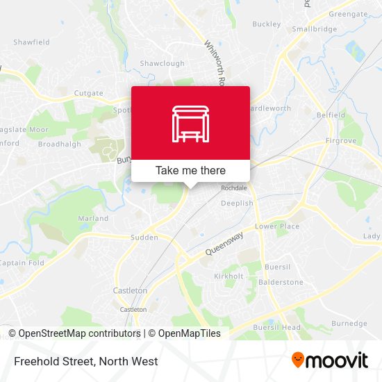 Freehold Street map