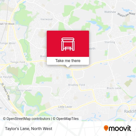 Taylor's Lane map