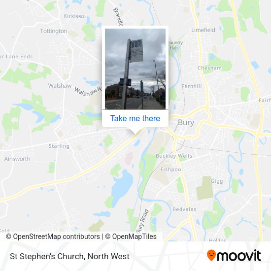 St Stephen's Church map