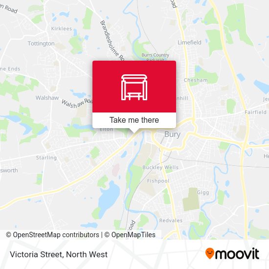 Victoria Street map