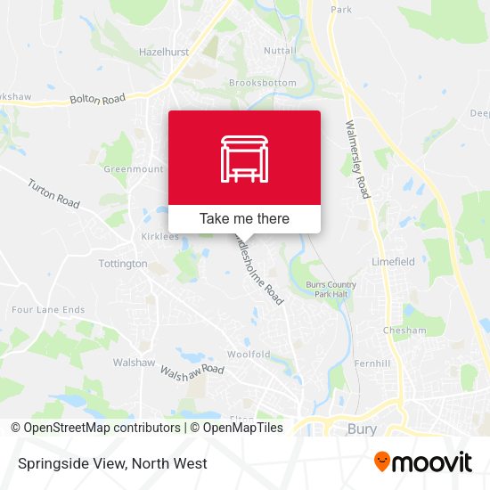 Springside View map