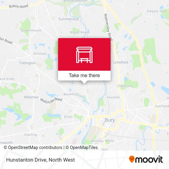 Hunstanton Drive map