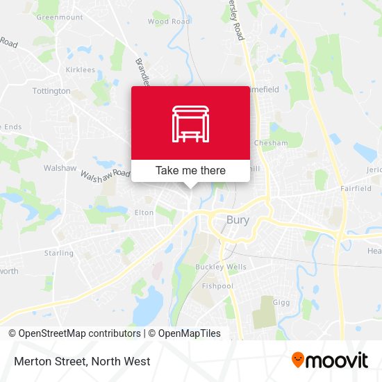 Merton Street map