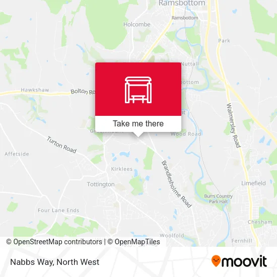 Nabbs Way map