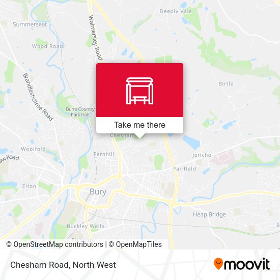 Chesham Road map