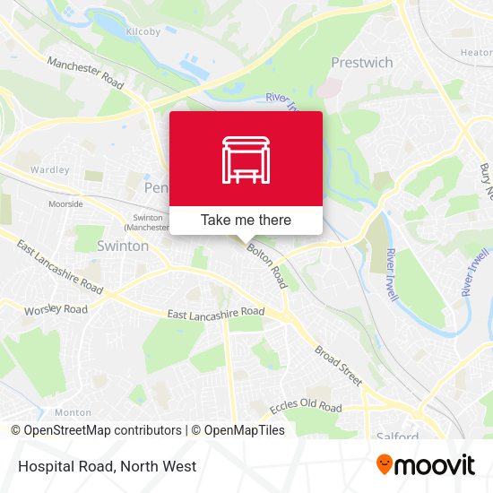Hospital Road map