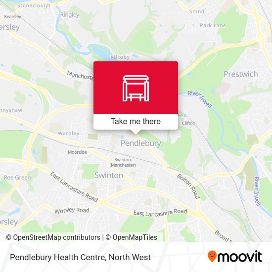 Pendlebury Health Centre map