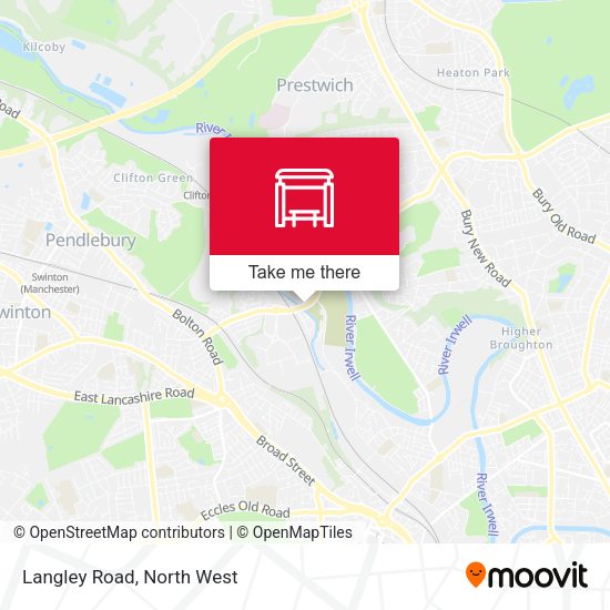 Langley Road map
