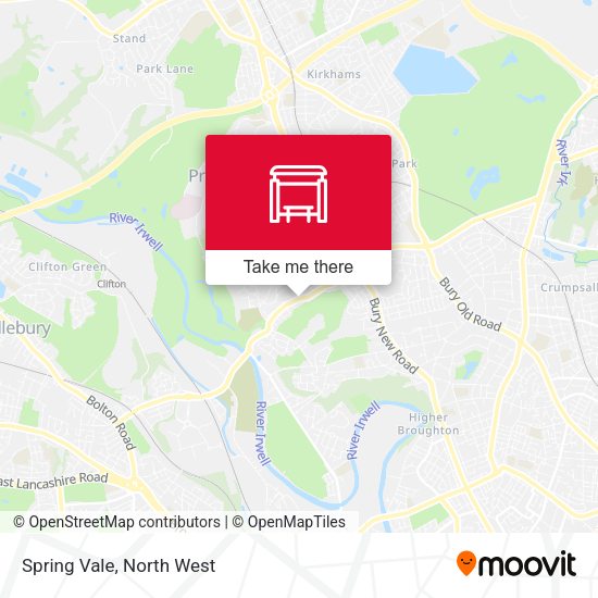 Spring Vale map