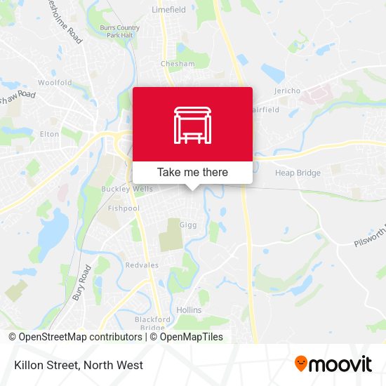 Killon Street map