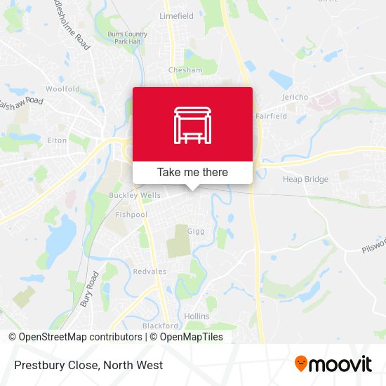 Prestbury Close map