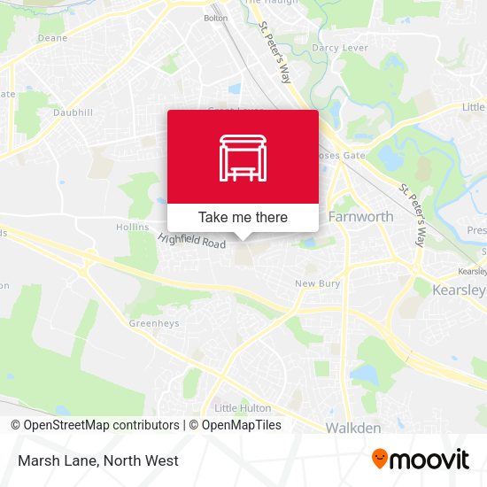 Marsh Lane map