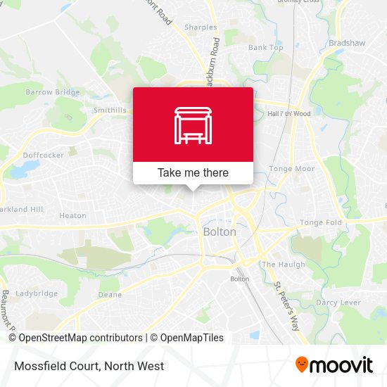 Mossfield Court map