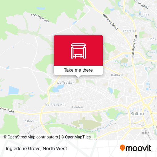 Ingledene Grove map