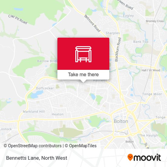 Bennetts Lane map