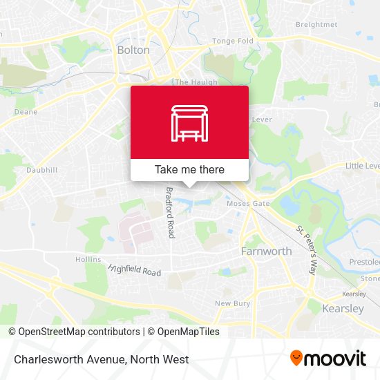 Charlesworth Avenue map