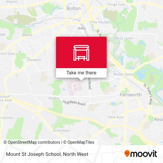 Mount St Joseph School map