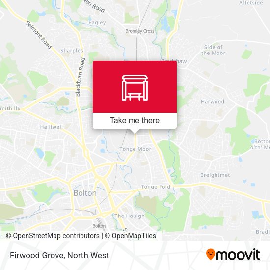 Firwood Grove map