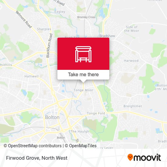 Firwood Grove map