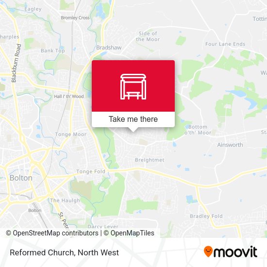 Reformed Church map