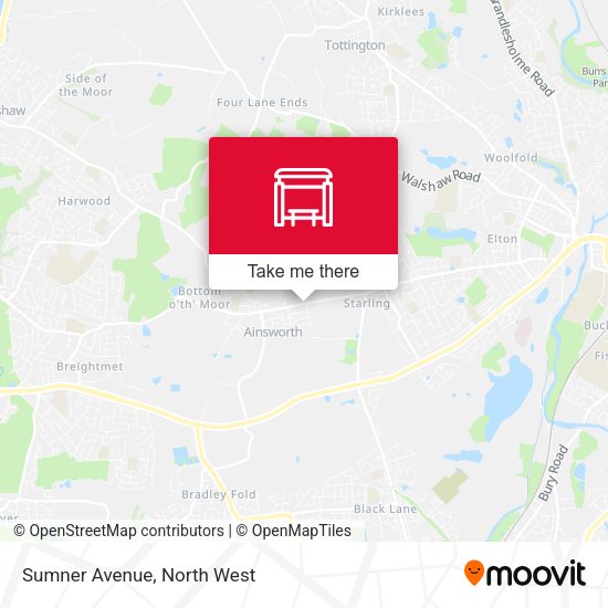 Sumner Avenue map