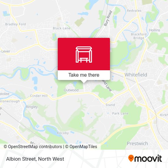 Albion Street map