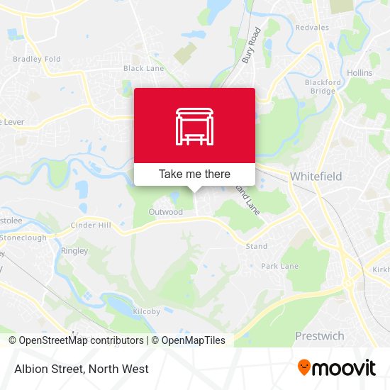 Albion Street map
