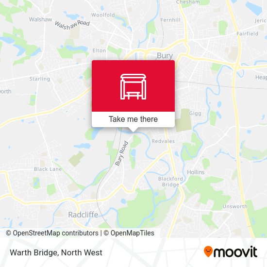 Warth Bridge map
