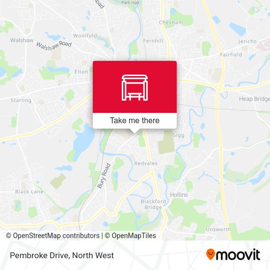 Pembroke Drive map