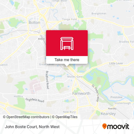 John Boste Court map
