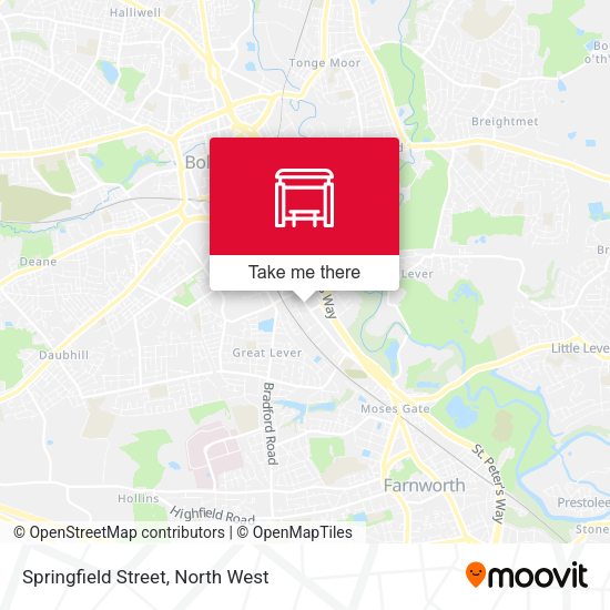 Springfield Street map