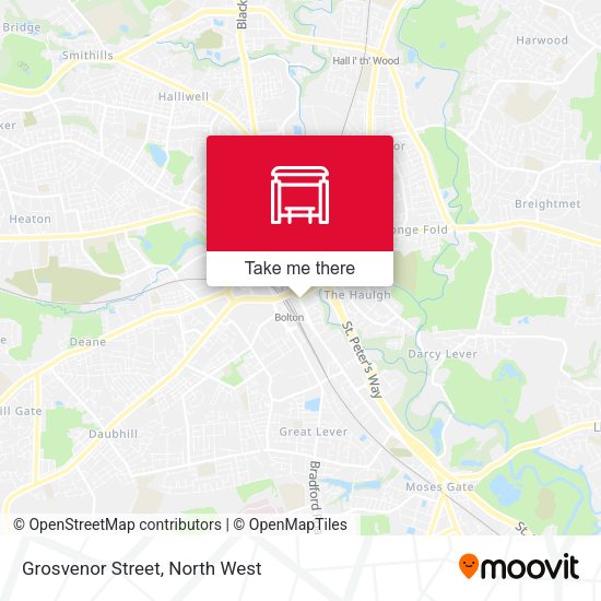 Grosvenor Street map