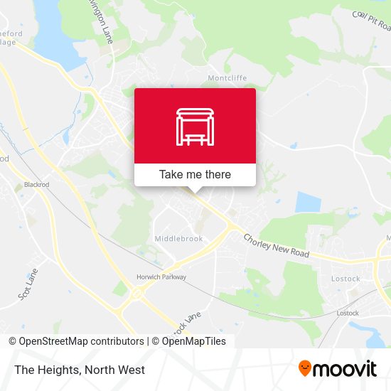 The Heights map