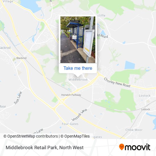 Middlebrook Retail Park map