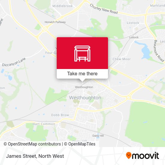 James Street map
