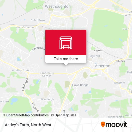 Astley's Farm map