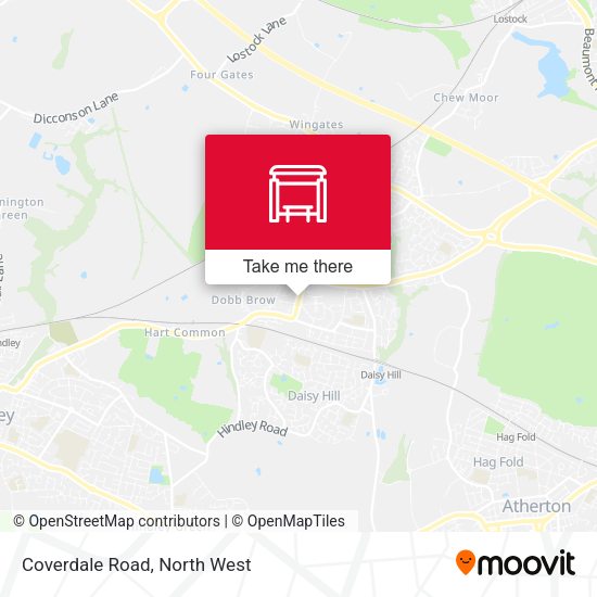 Coverdale Road map