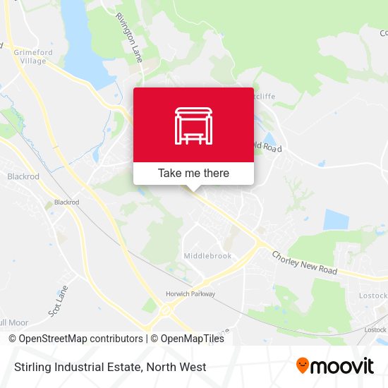Stirling Industrial Estate map