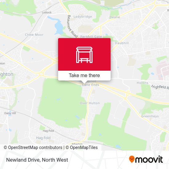 Newland Drive map