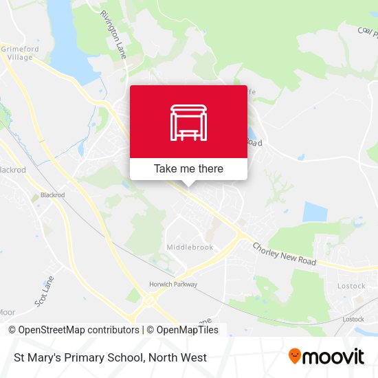 St Mary's Primary School map