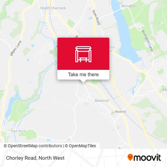 Chorley Road map