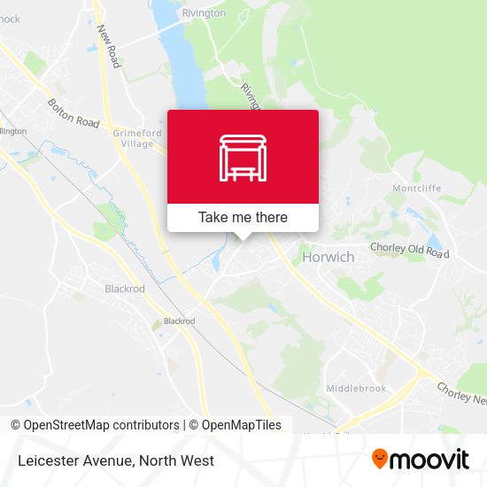 Leicester Avenue map