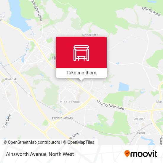 Ainsworth Avenue map