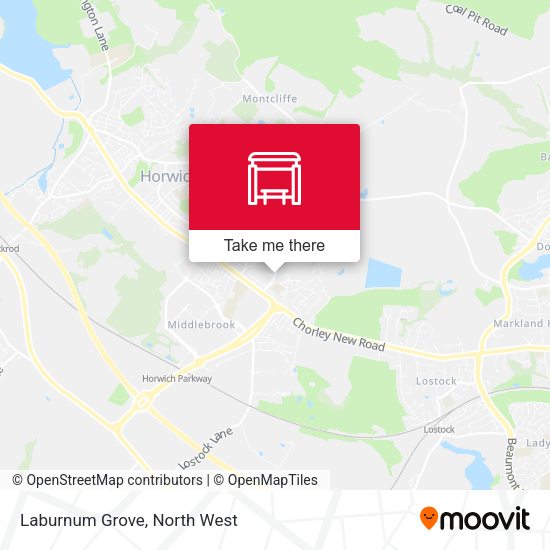 Laburnum Grove map