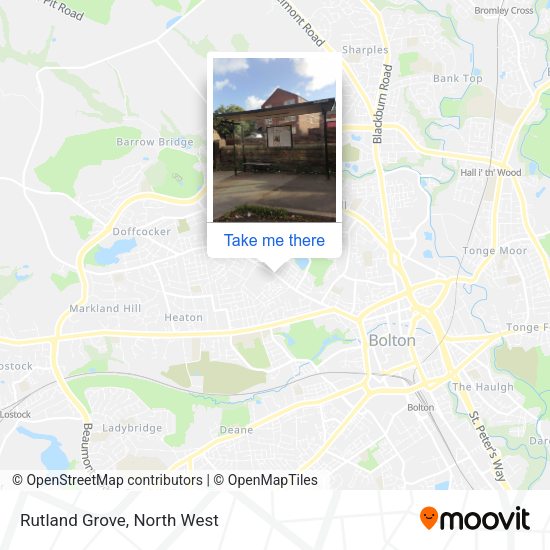 Rutland Grove map