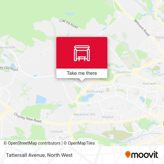 Tattersall Avenue map