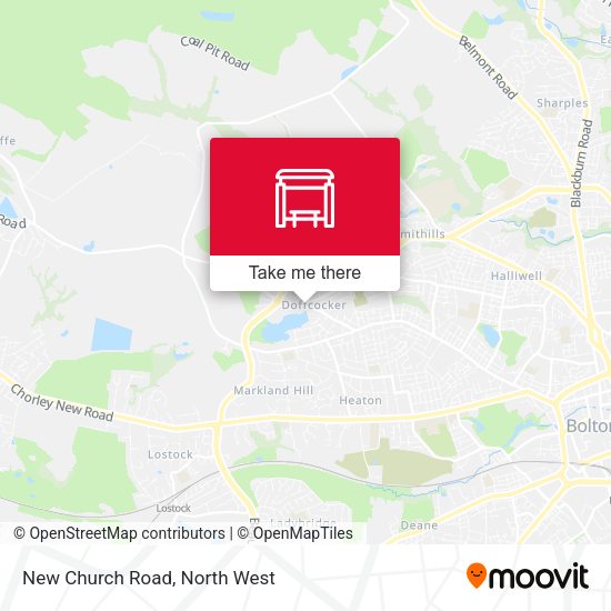 New Church Road map