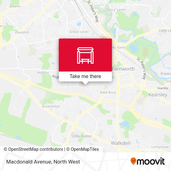 Macdonald Avenue map